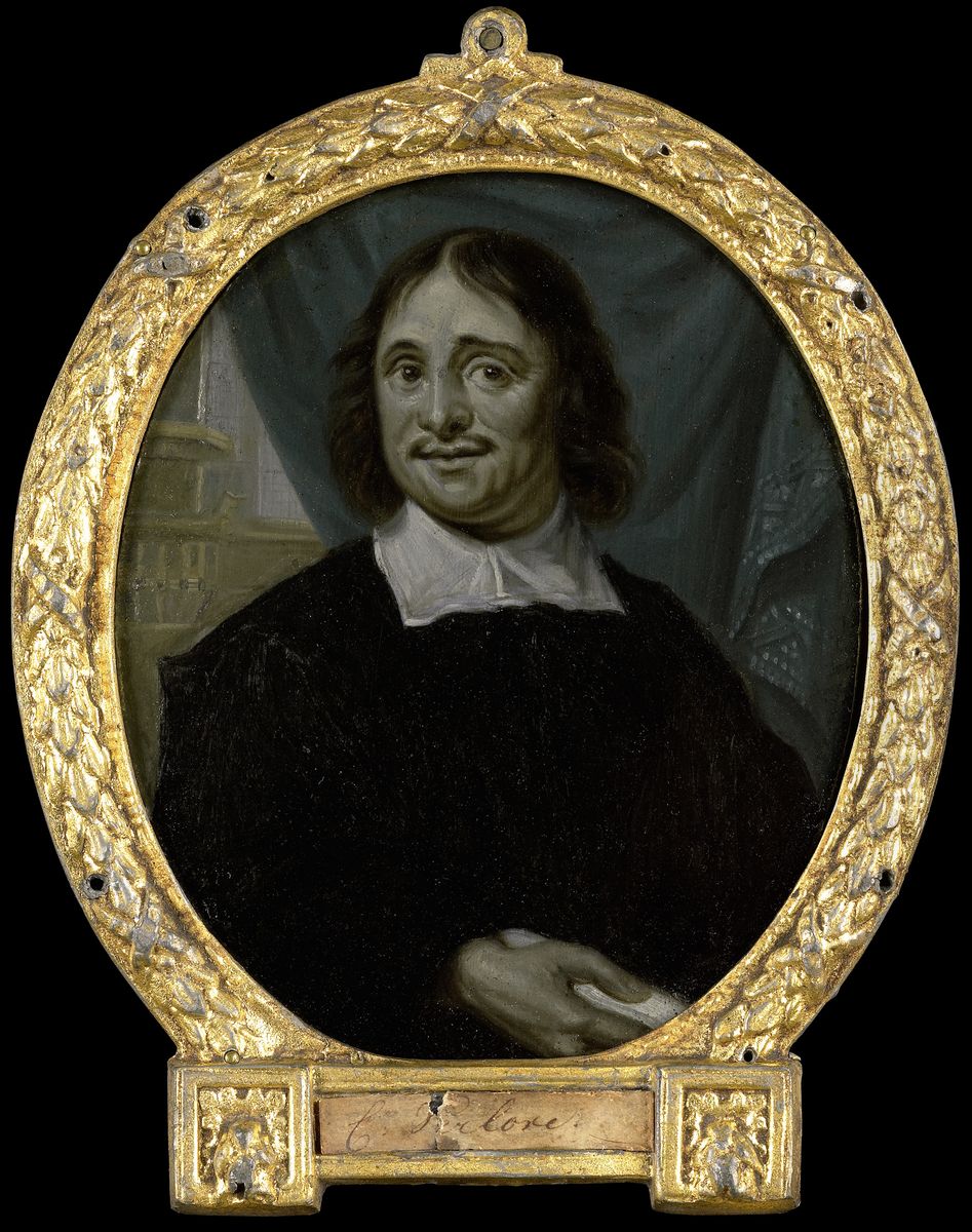 Karel Verloove (1633-na 1695), dichter te Amsterdam Oil Painting by Arnoud Van Halen