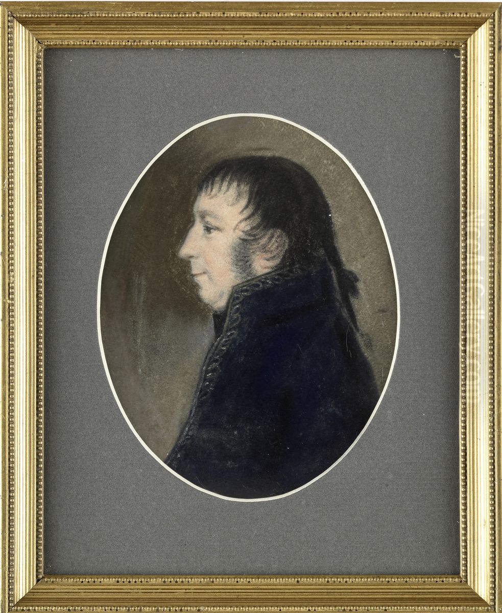 Albert Kikkert (1762-1819). Vice-admiraal en gouverneur-generaal van Curacao, Aruba en Bonaire Oil Painting by Johannes Anspach