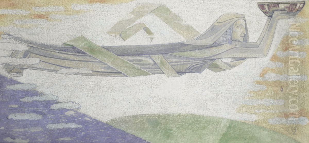 De uren Oil Painting by Richard Roland Holst