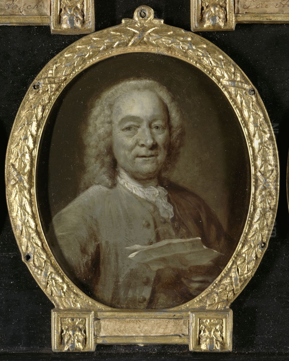 Jan Harmensz de Marre (1696-1763). Zeeman, dichter en directeur van de Amsterdamse schouwburg Oil Painting by Jan Maurits Quinkhard