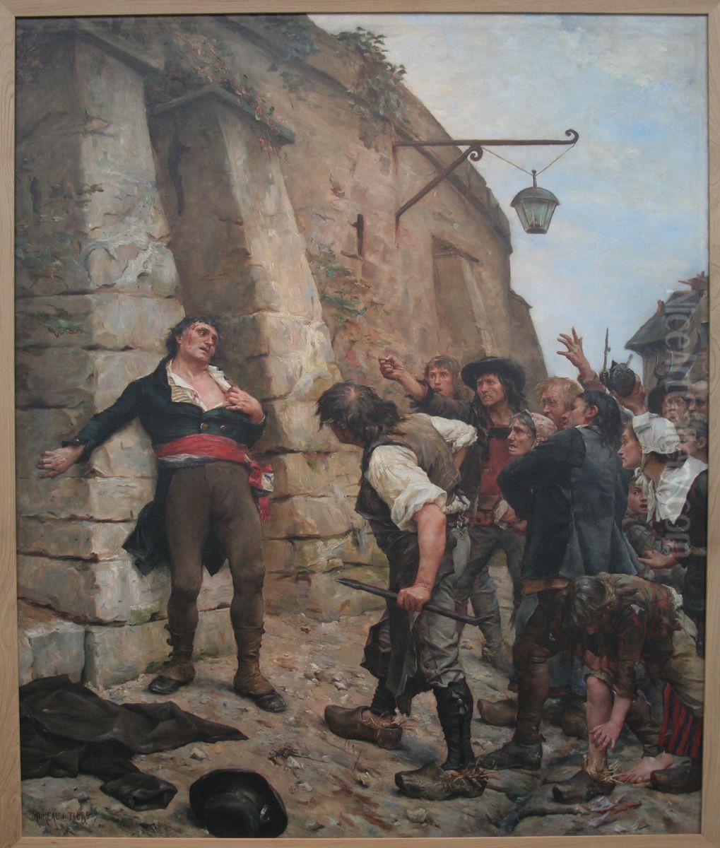 Le maire de Rennes Oil Painting by Therese Moreau De Tours