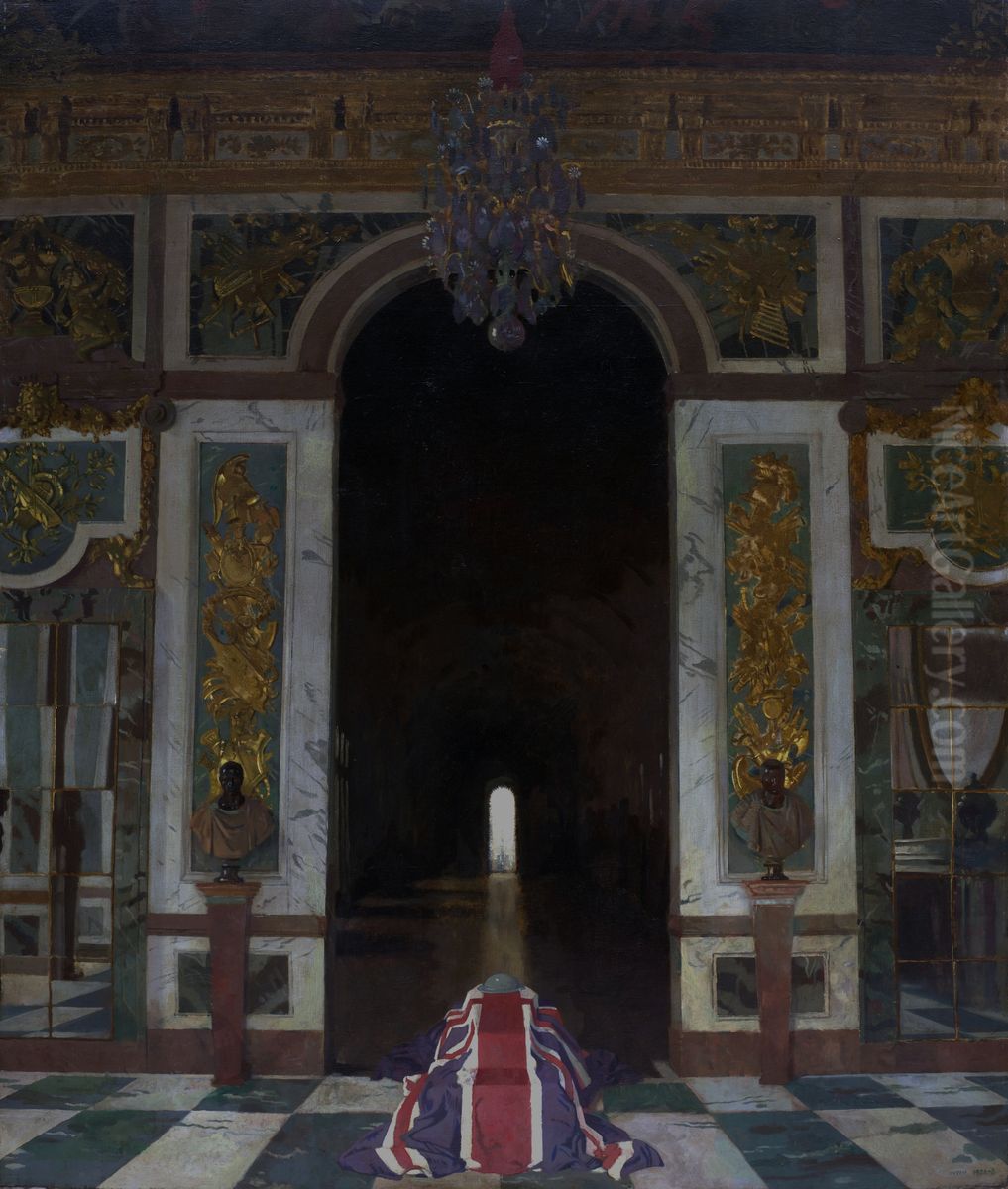To the Unknown British Soldier in France Oil Painting by William Orpen