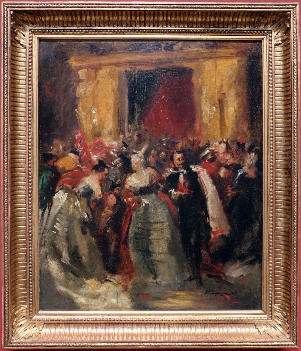 Costume Ball at the Tuileries Palace Oil Painting by Jean-Baptiste Carpeaux