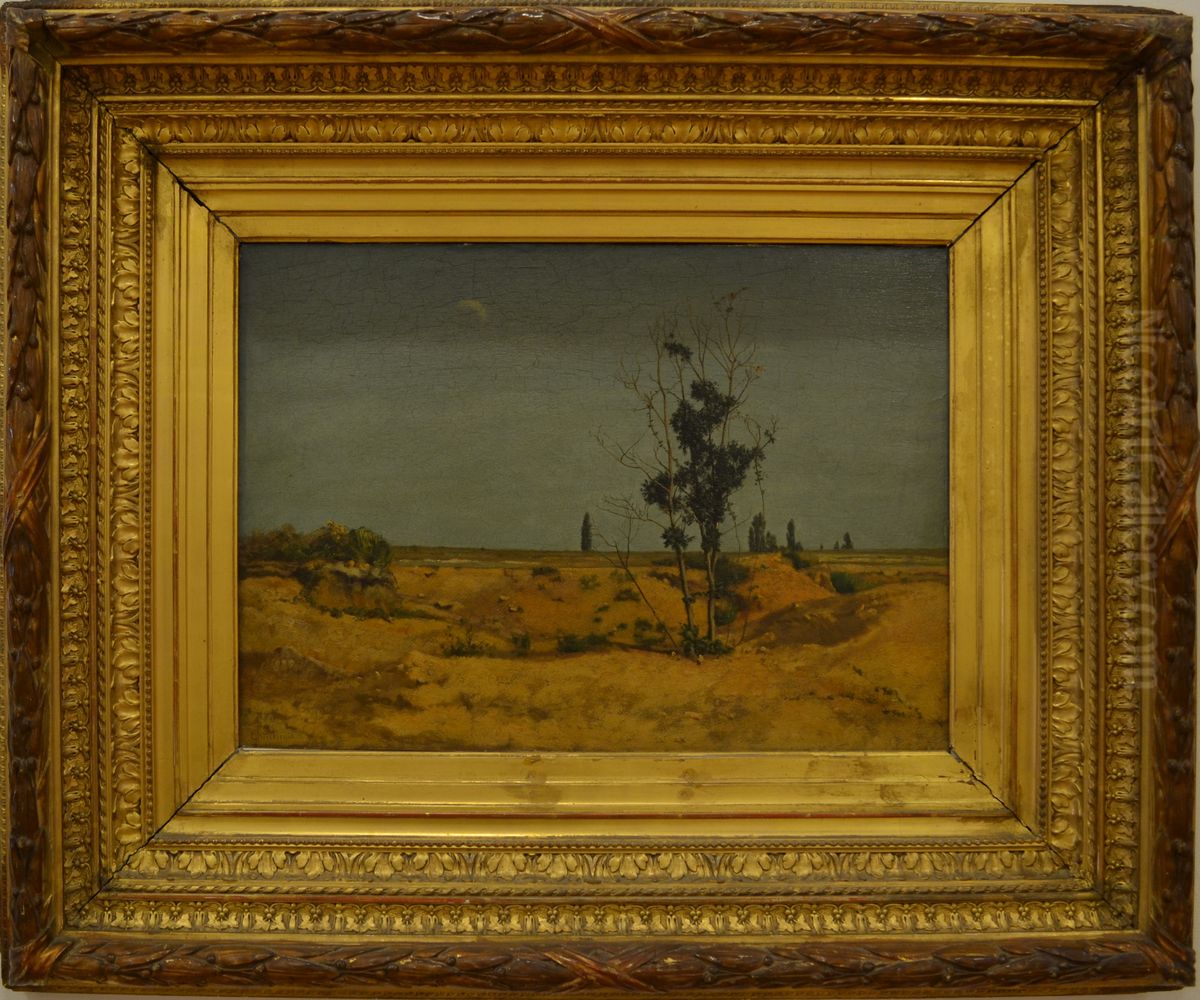 Thizy Oil Painting by Antoine Chintreuil