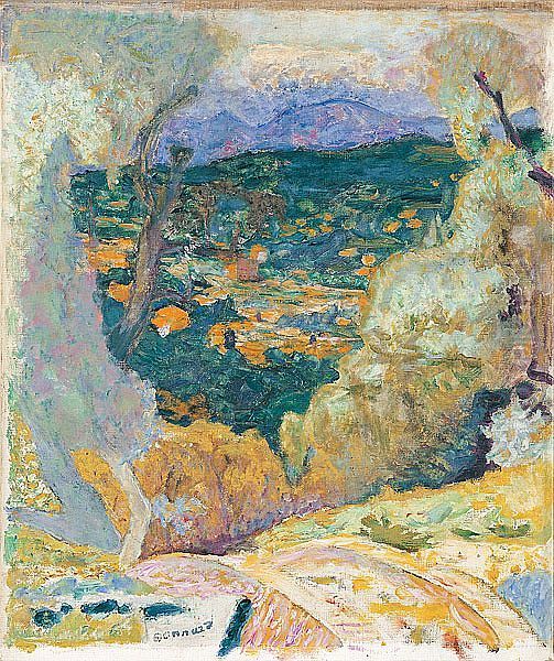Decor meridional, le Cannet Oil Painting by Pierre Bonnard