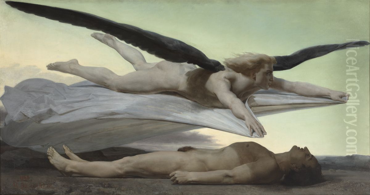 Equality Before Death Oil Painting by William-Adolphe Bouguereau