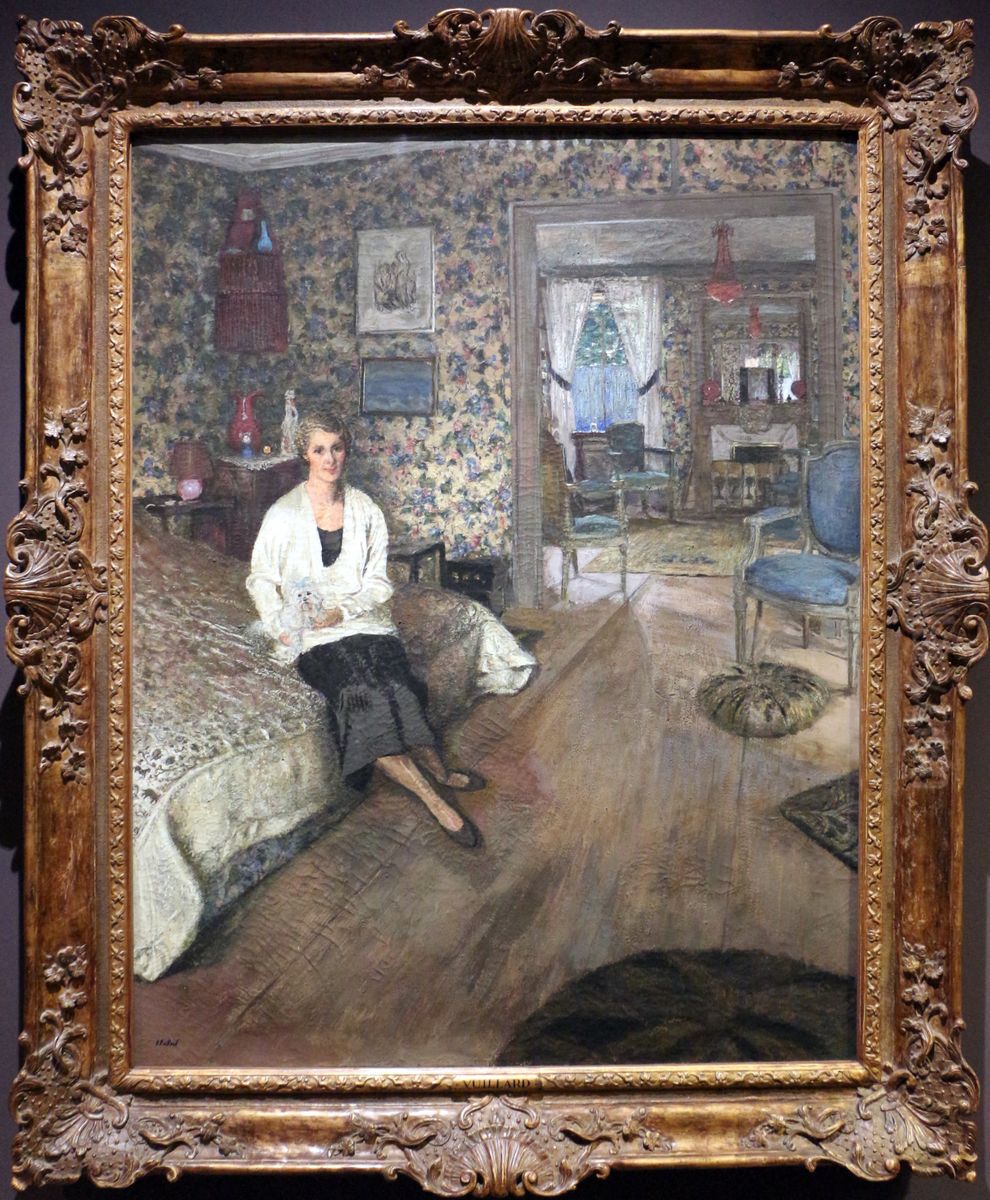 la contessa marie-blanche de polignac Oil Painting by Jean-Edouard Vuillard