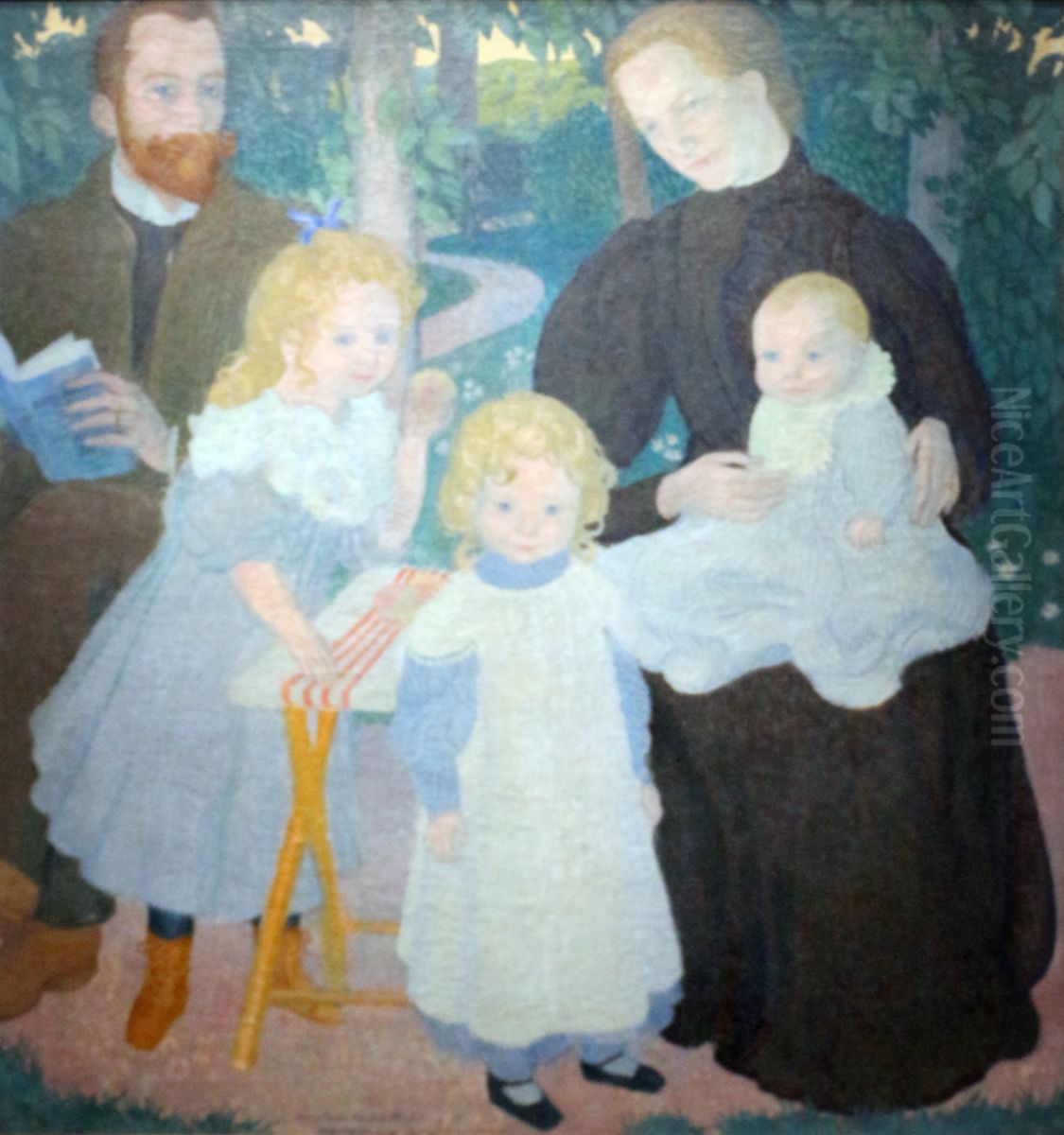 the Mellerio Family Oil Painting by Maurice Denis
