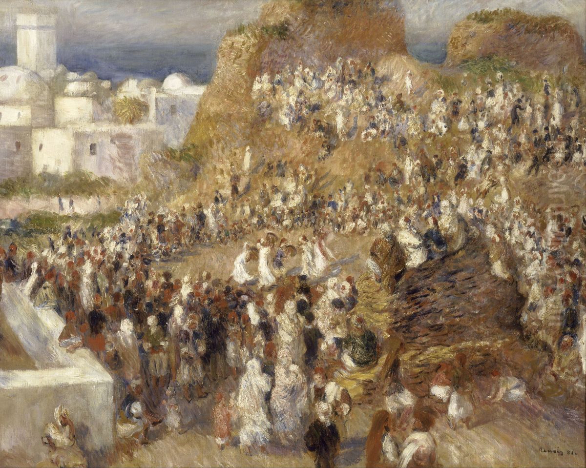 The Mosque Oil Painting by Pierre Auguste Renoir