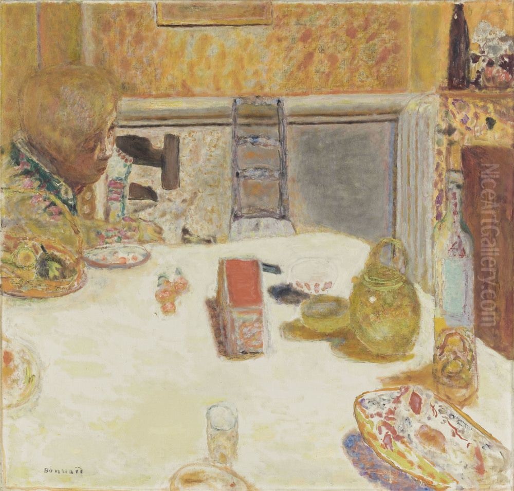 La Salle a manger au Cannet Oil Painting by Pierre Bonnard