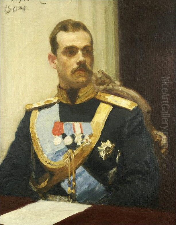 Grand Duke Miche Oil Painting by Repin Iliya