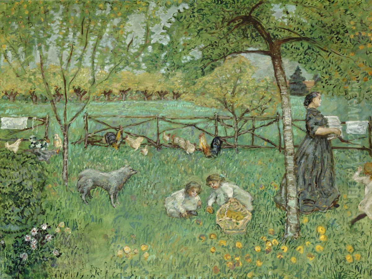 Le Grand Jardin Oil Painting by Pierre Bonnard