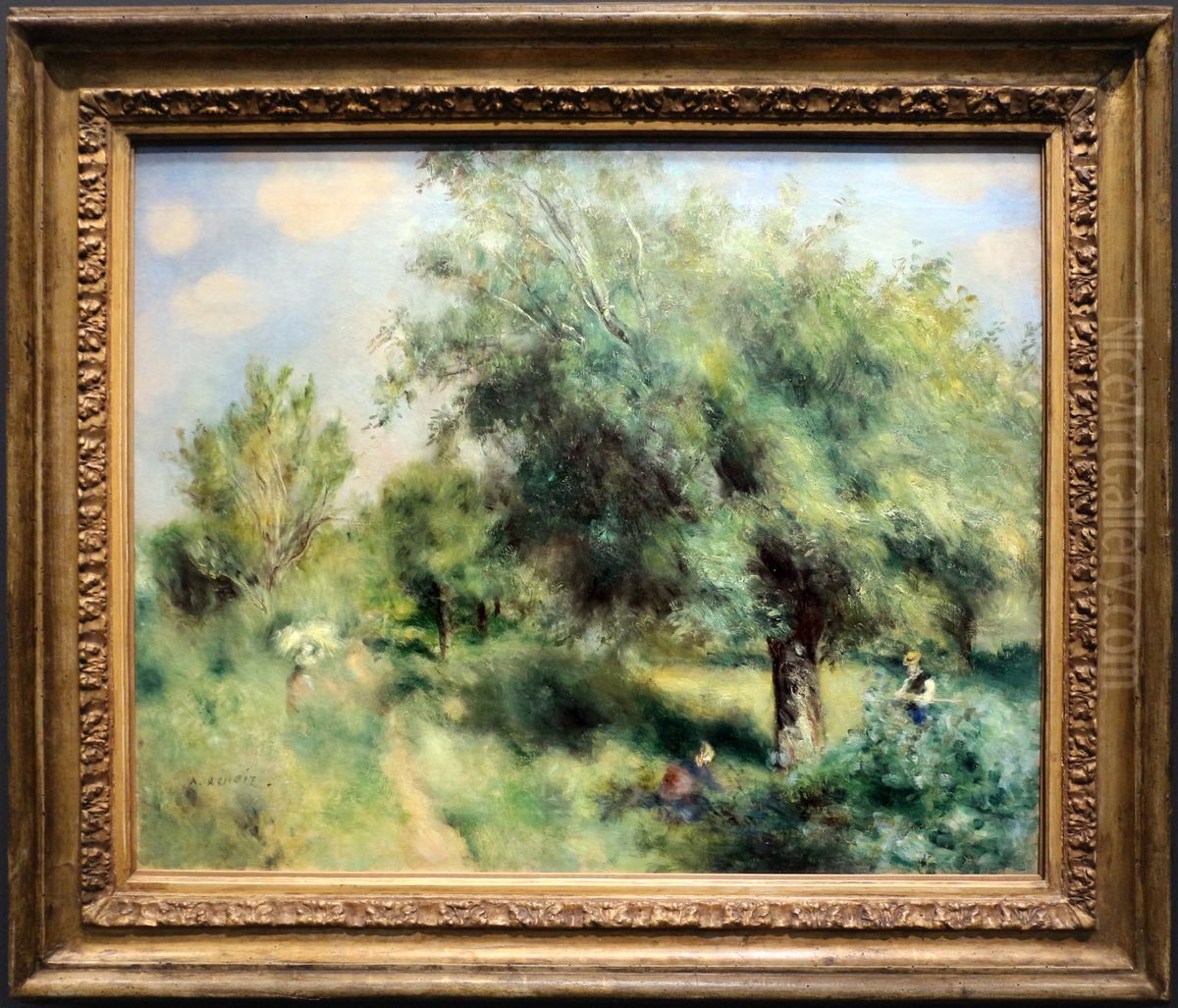 The England pear Oil Painting by Pierre Auguste Renoir