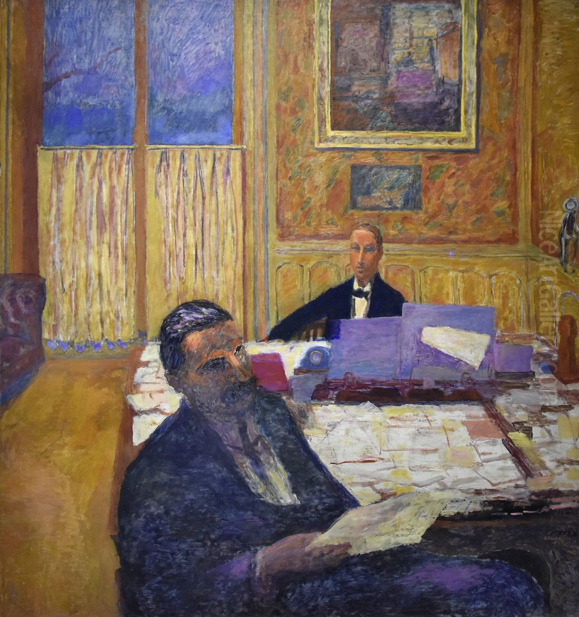 The brothers Bernheim-Jeune Oil Painting by Pierre Bonnard