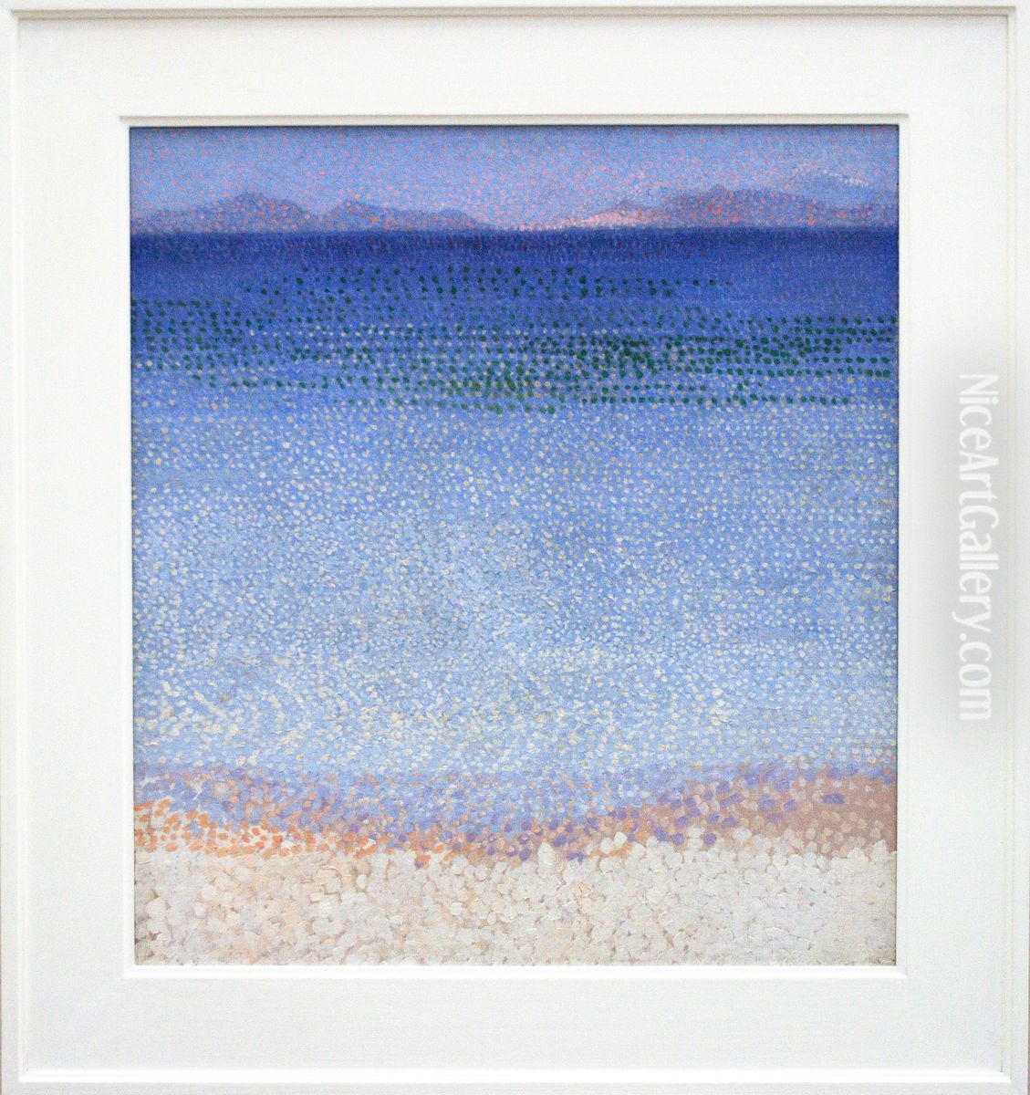 Les Iles d'Or Oil Painting by Henri-Edmond Cross
