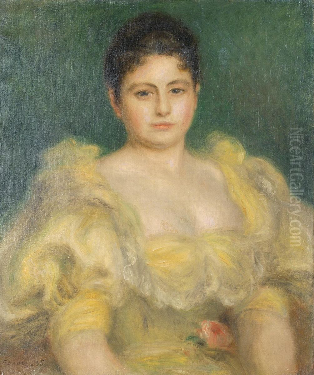 Mrs. Stephen Pichon Oil Painting by Pierre Auguste Renoir