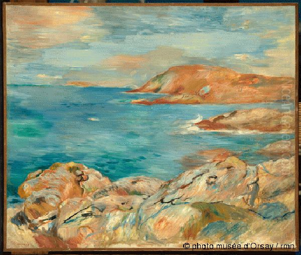 Marine Oil Painting by Pierre Auguste Renoir