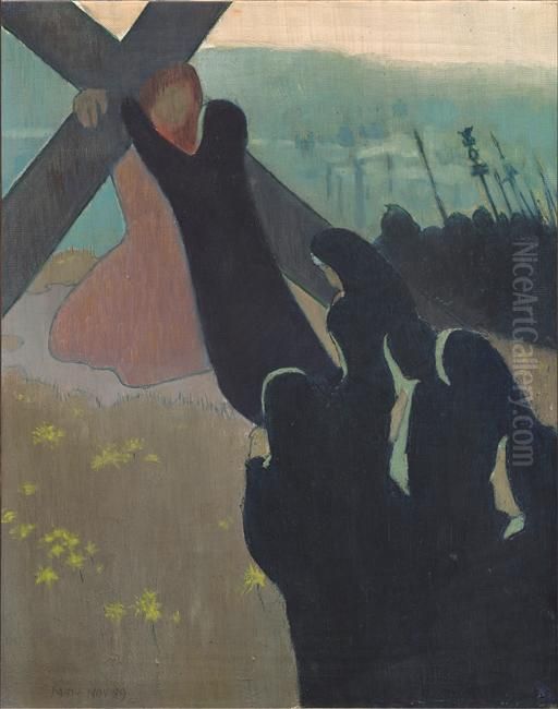 The Climb to Calvary Oil Painting by Maurice Denis