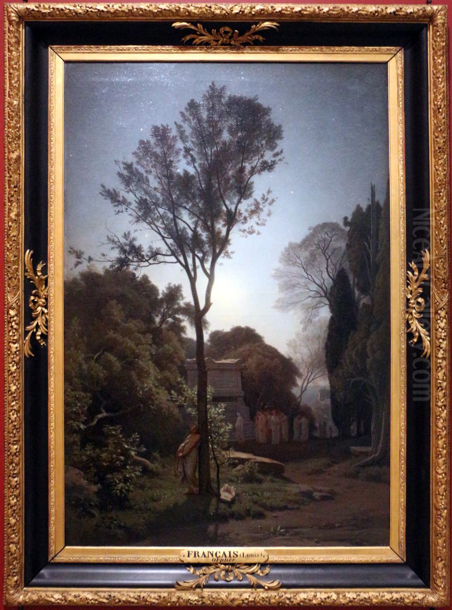 Orphee Oil Painting by Francois-Louis Francais