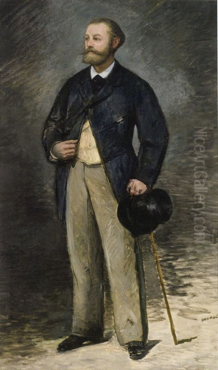 Portrait d'Antonin Proust Oil Painting by Edouard Manet