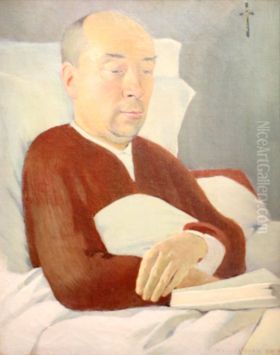 Portrait of Abbot Vallet Oil Painting by Maurice Denis