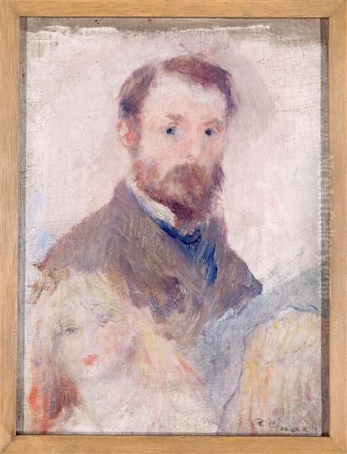 Self-portrait Oil Painting by Pierre Auguste Renoir