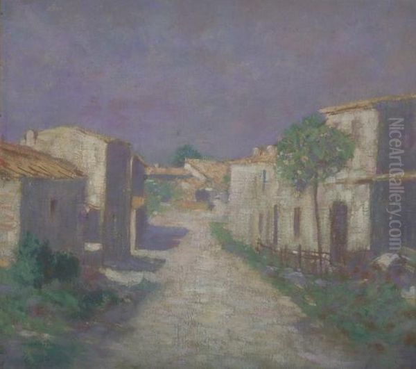 rue a Saint-Georges-de-Didonne Oil Painting by Odilon Redon