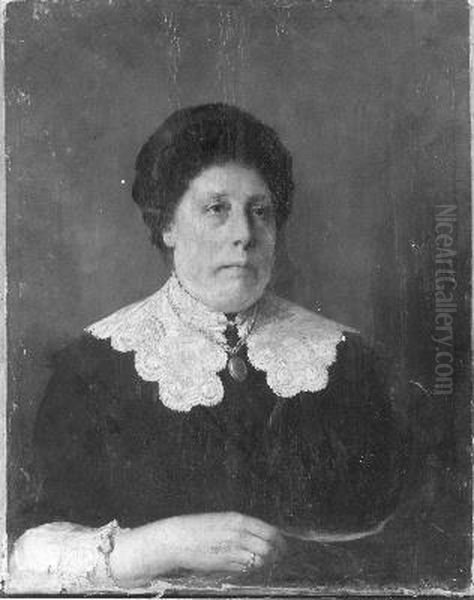 Portrait of a lady Oil Painting by Hobbe Smith