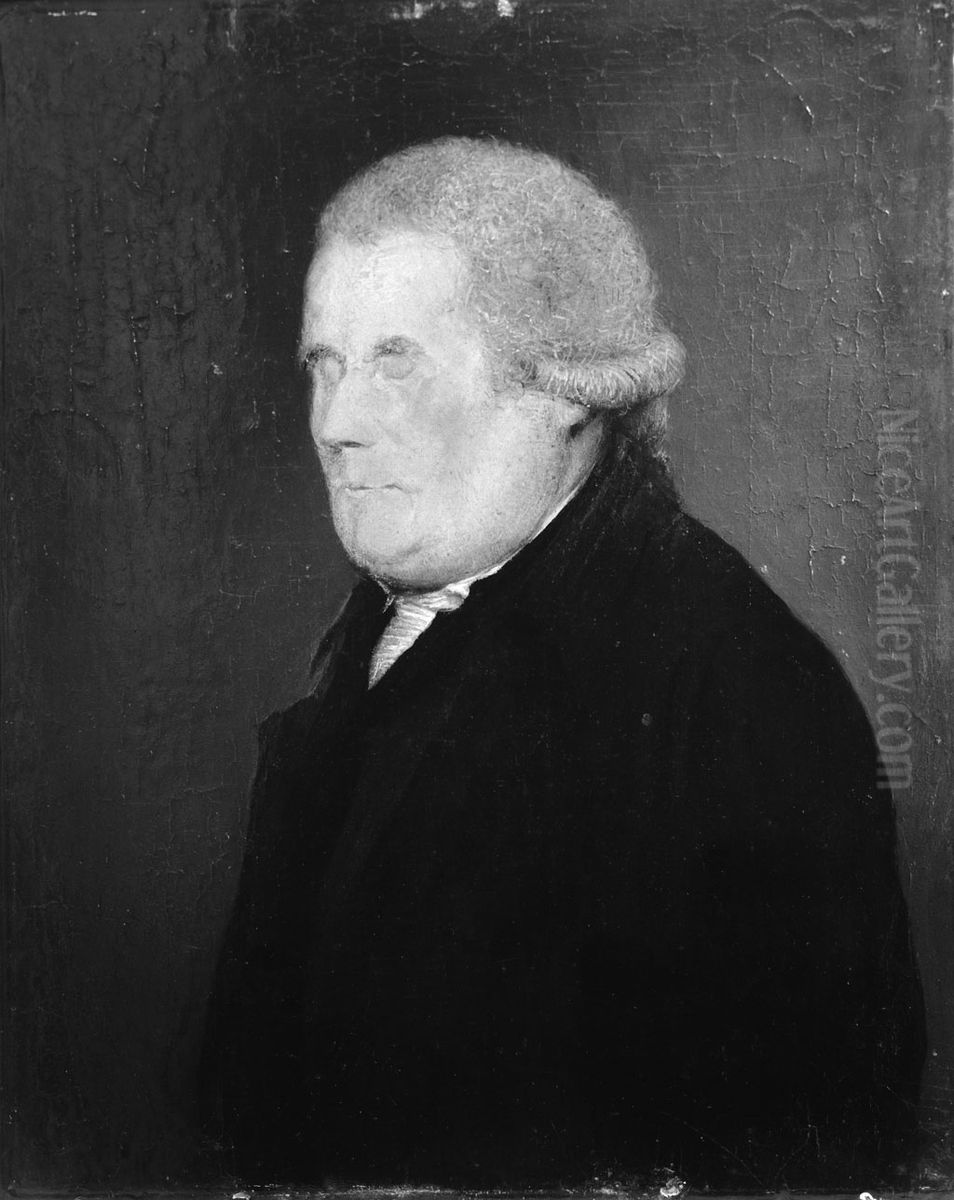 Man with eyes closed Oil Painting by Gabriel van Rooyen