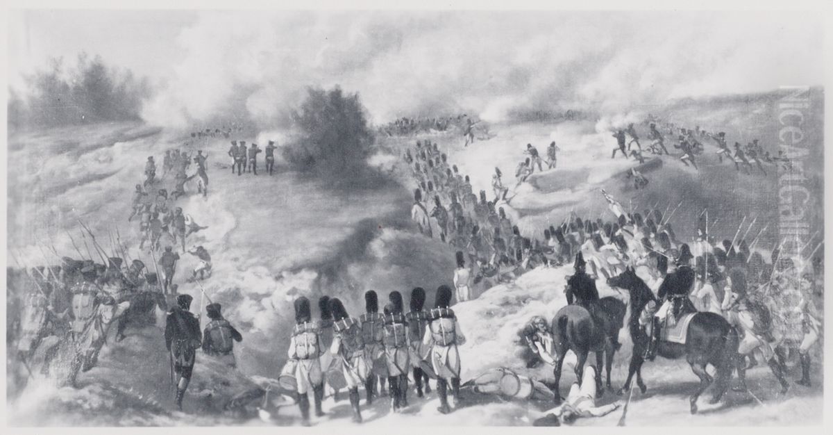 Anno 1809. Chasse in Spanje Oil Painting by Karel Frederik Bombled