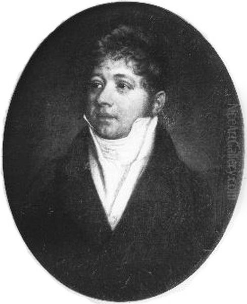 Portret van Hendrik Bicker 1777-1834 geh. met Wilhelmina Jacoba van Hoorn 1776-1853 Oil Painting by Charles Howard Hodges