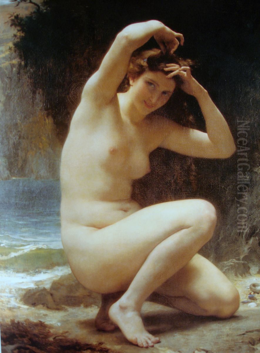 La toilette de Venus Oil Painting by William-Adolphe Bouguereau