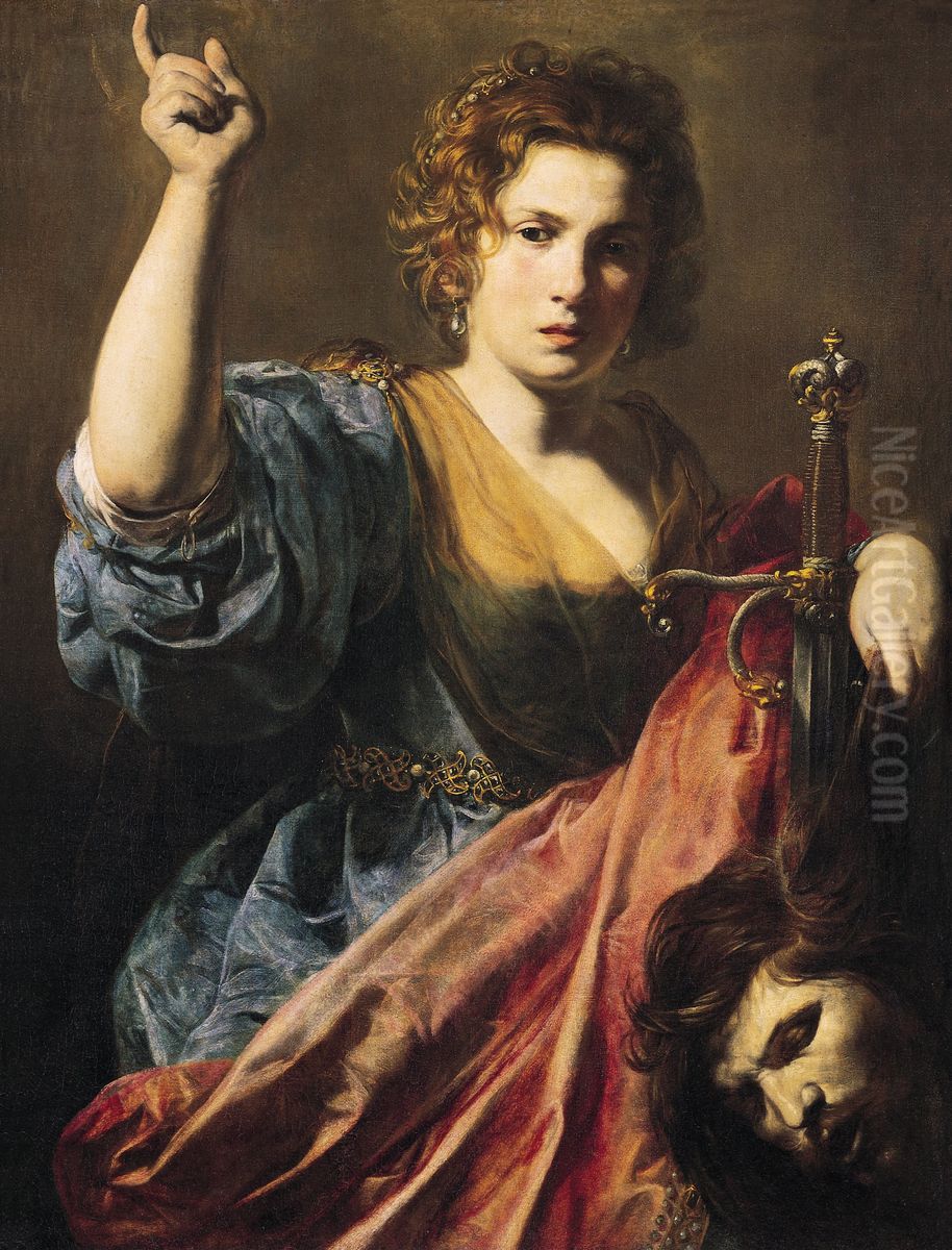 Judith Oil Painting by Valentin De Boulogne