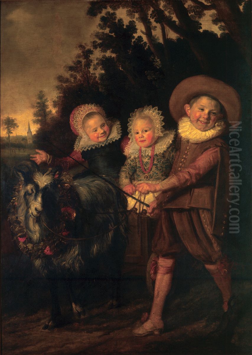 [1] Oil Painting by Frans Hals