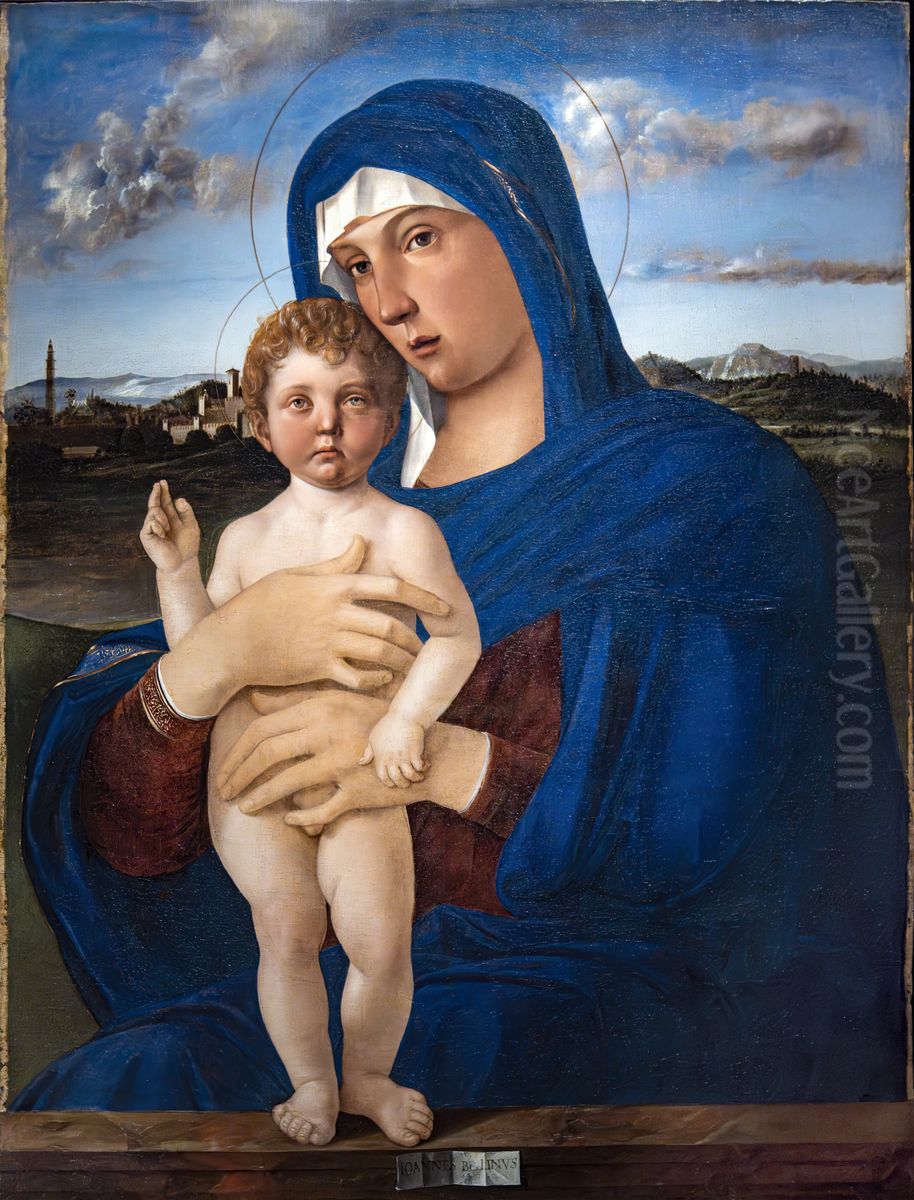 Madonna Contarini Oil Painting by Giovanni Bellini