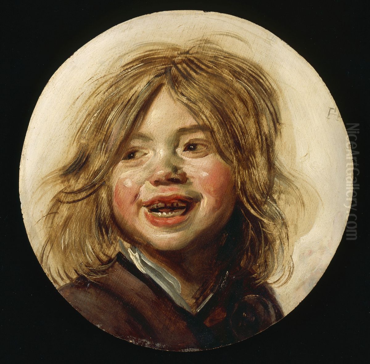 Laughing Child Oil Painting by Frans Hals