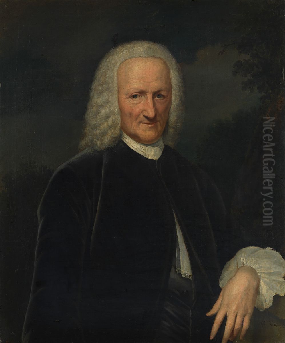Willem Dircksz. Backer (1681-1760) Oil Painting by George van der Mijn