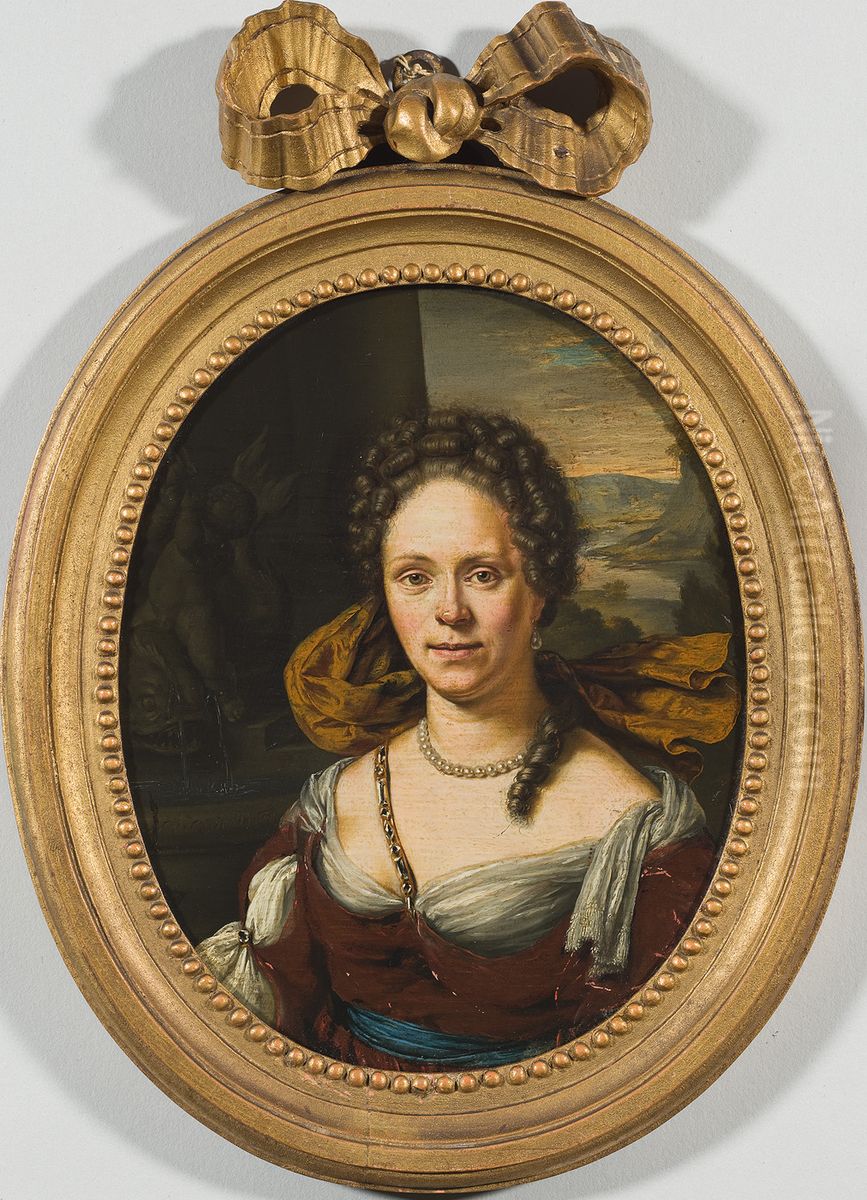 Christina Backer (1658-1734) ? Oil Painting by Willem Van Mieris Leiden