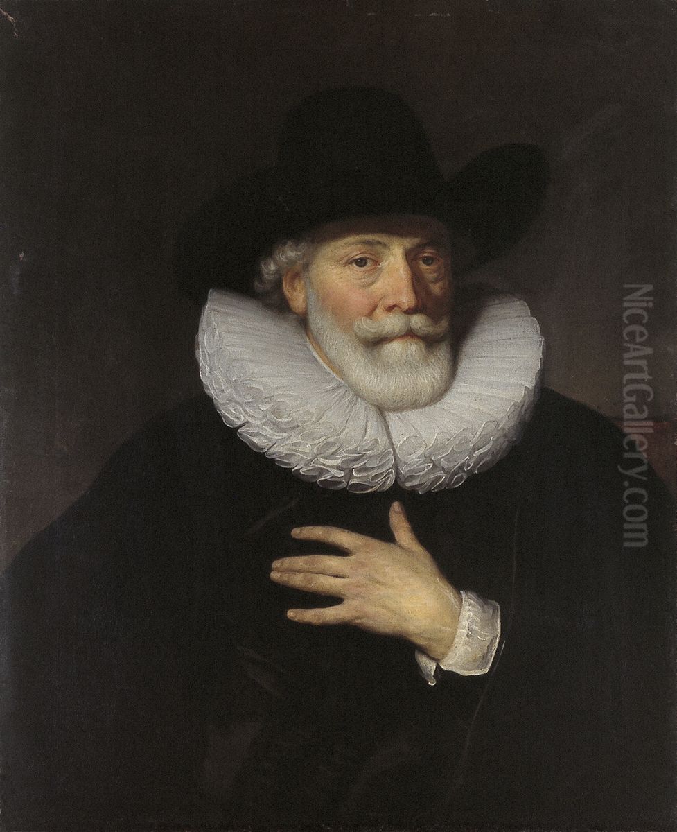 Portrait of Pieter Reael Oil Painting by Govert Flinck