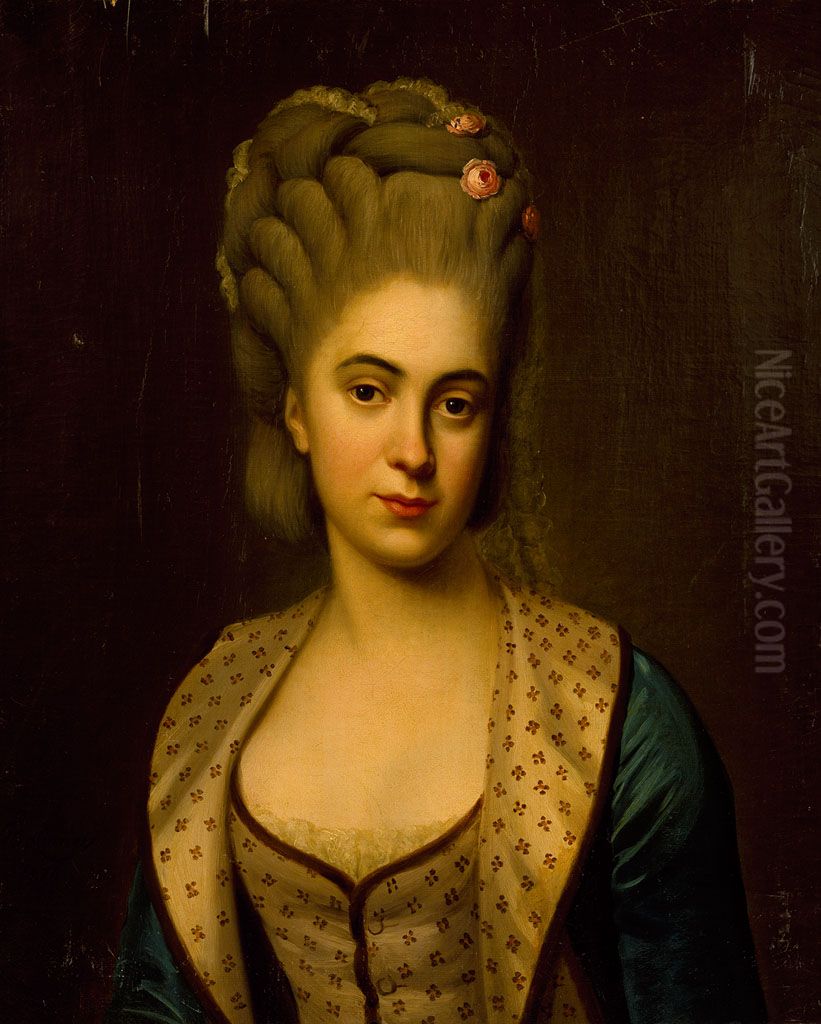 Rachel Diaz da Fonseca (?-1836) Oil Painting by Benjamin Samuel Bolomey