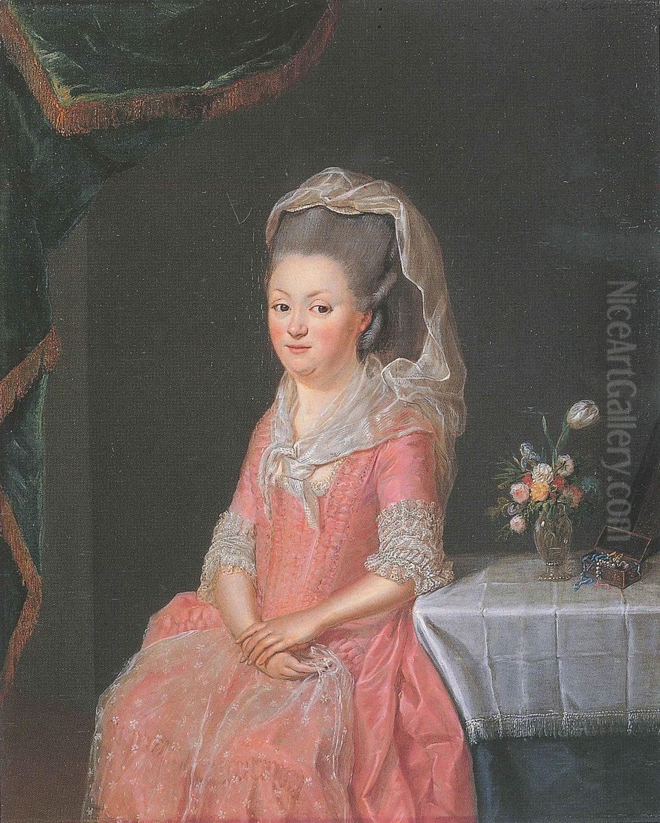 Catharina Six (1752-1793) Oil Painting by Louis Bernard Coclers