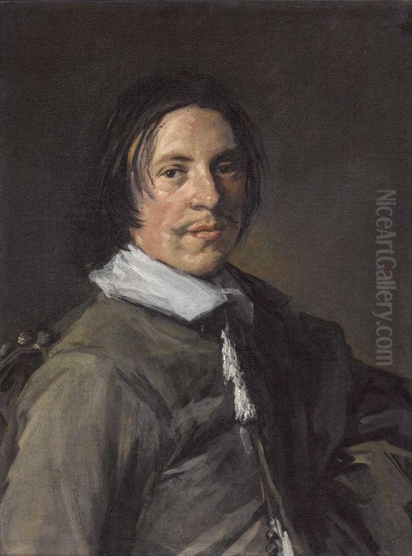Vincent Laurensz. van der Vinne Oil Painting by Frans Hals