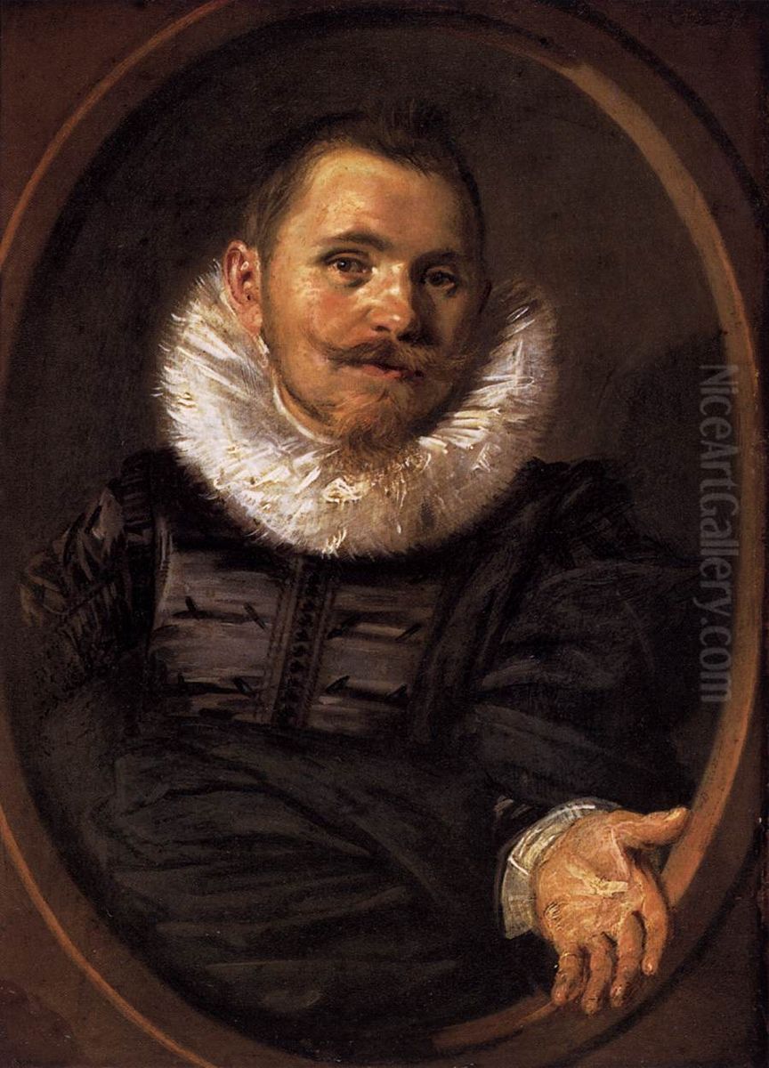 [1] Oil Painting by Frans Hals