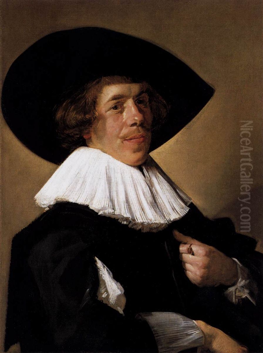 [2] Oil Painting by Frans Hals