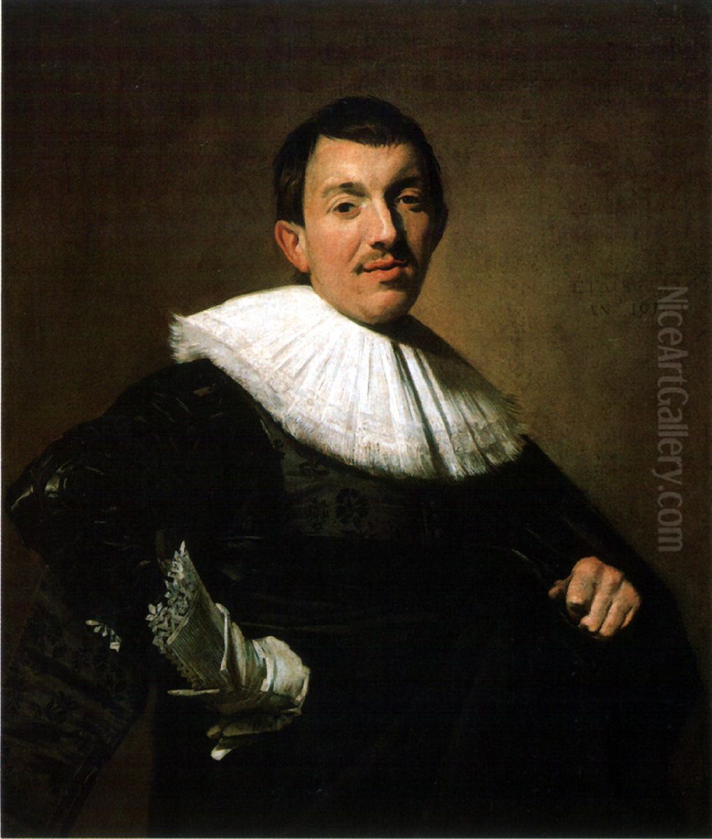 Portrait of a Man Oil Painting by Frans Hals