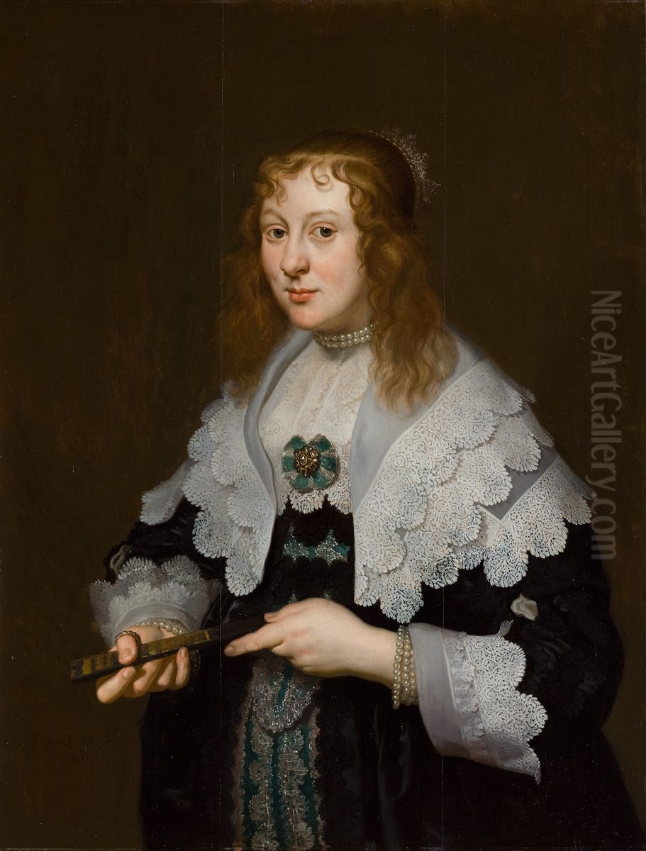 Alida Bicker (1620-1702) Oil Painting by Joachim von, I Sandrart