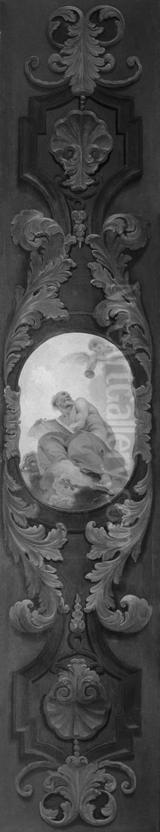 Hieronymus, kerkvader Oil Painting by Jacob de Wit