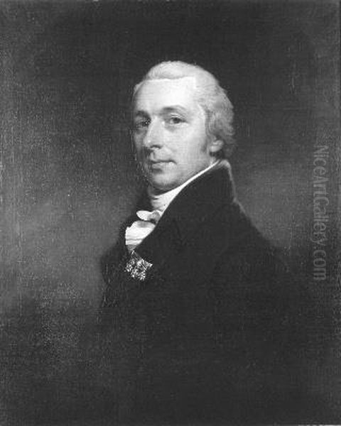 Mr. Pibo Anthonius Brugmans (1769-1851), Stadsadvocaat van Amsterdam Oil Painting by Charles Howard Hodges