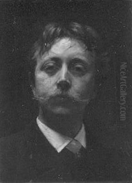 Self-portrait Oil Painting by Nicolaas Van Der Waay