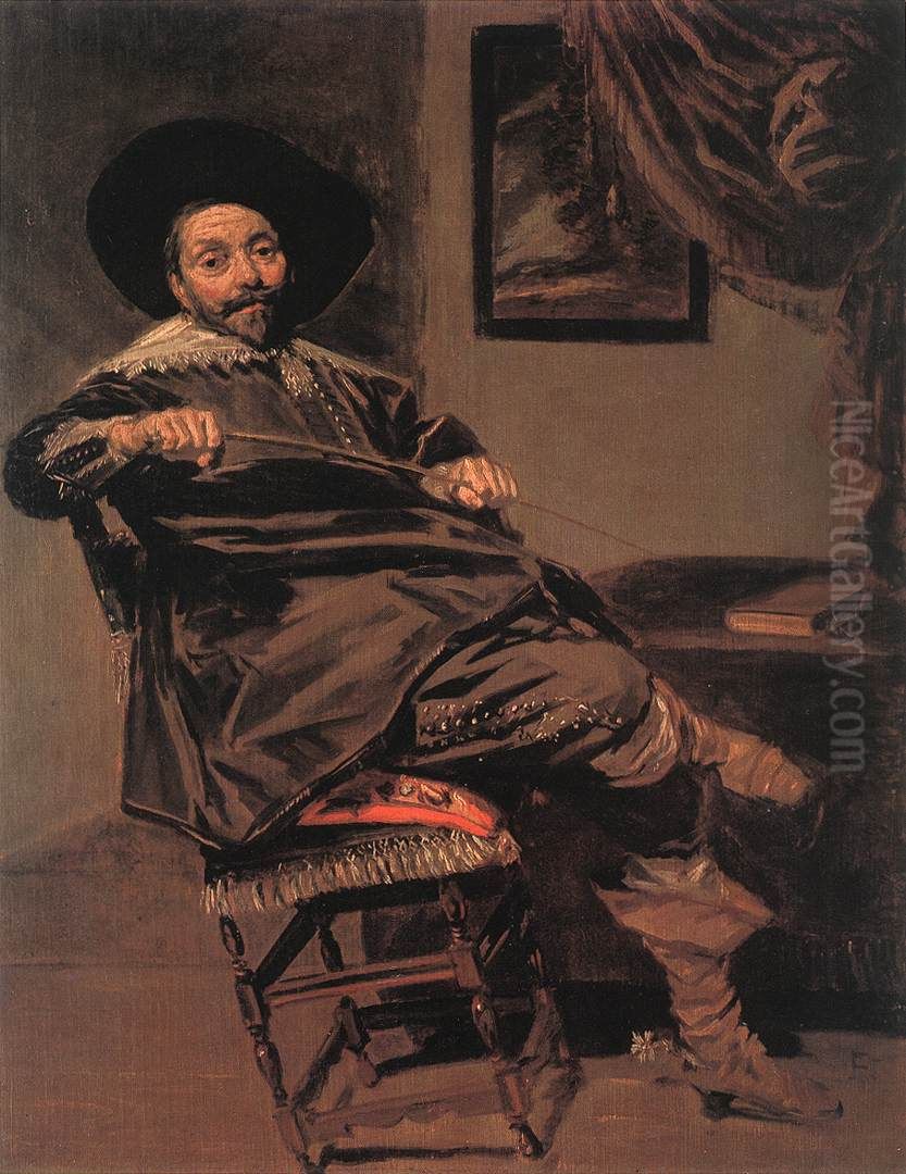 [2] Oil Painting by Frans Hals